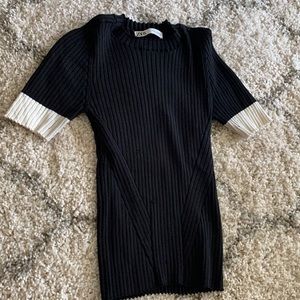 Zara knit top M